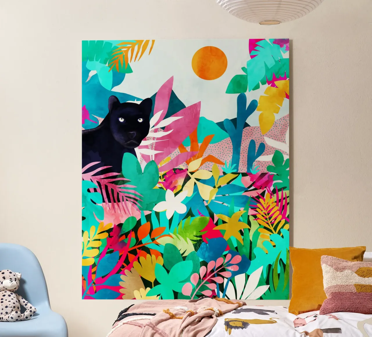 La Pantera Nera plexiglass da 83oranges.com