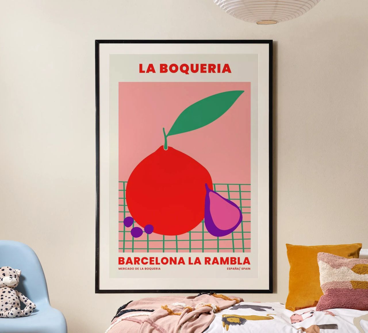 La Boqueria poster by Pure