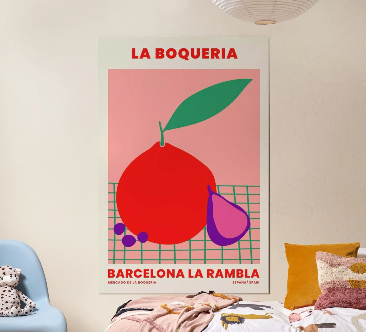 La Boqueria poster by Pure