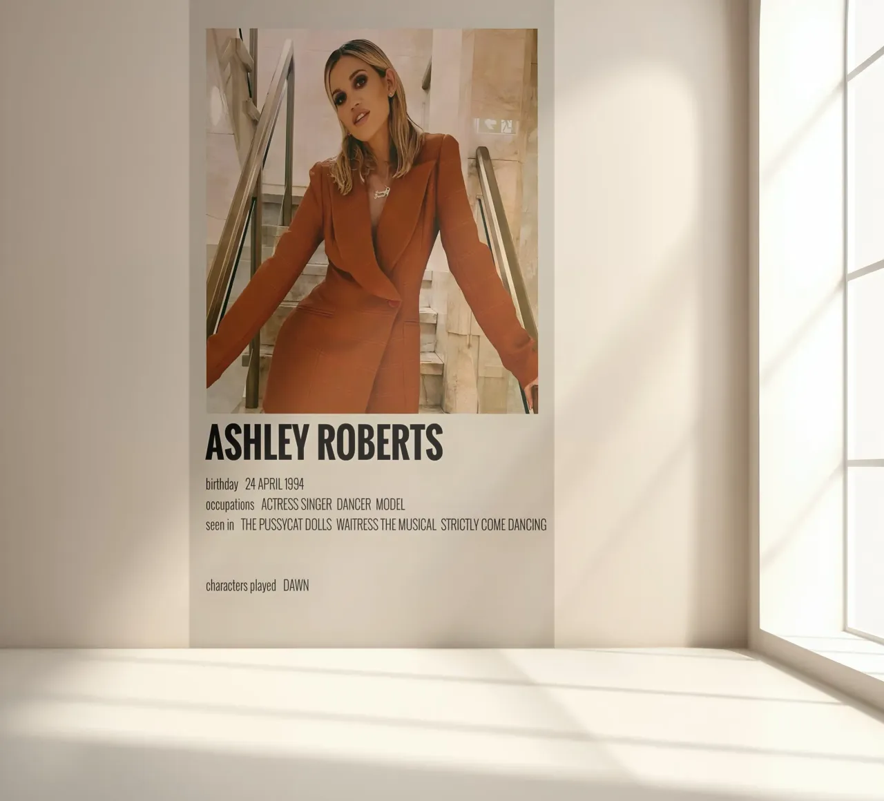 ASHLEY ROBERTS photo wallpaper by MVFminimalist