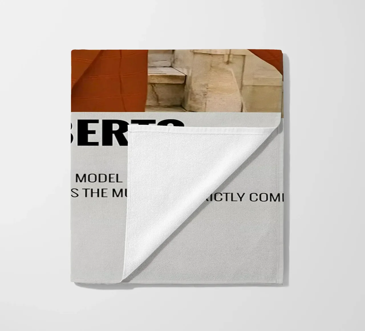 ASHLEY ROBERTS beach towel by MVFminimalist