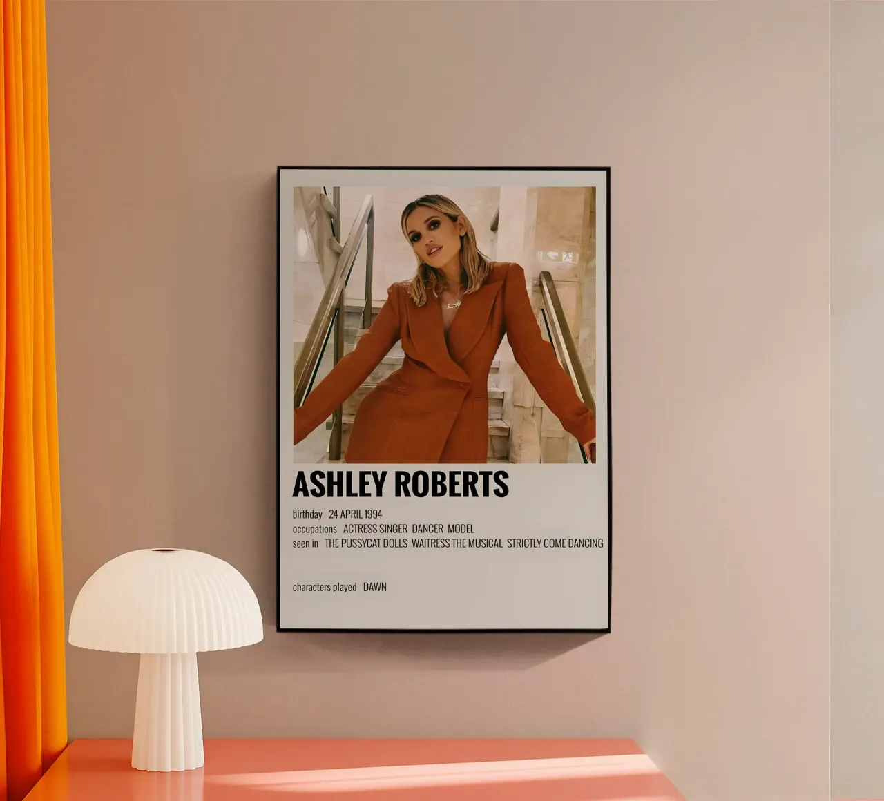 ASHLEY ROBERTS plexiglass da MVFminimalist