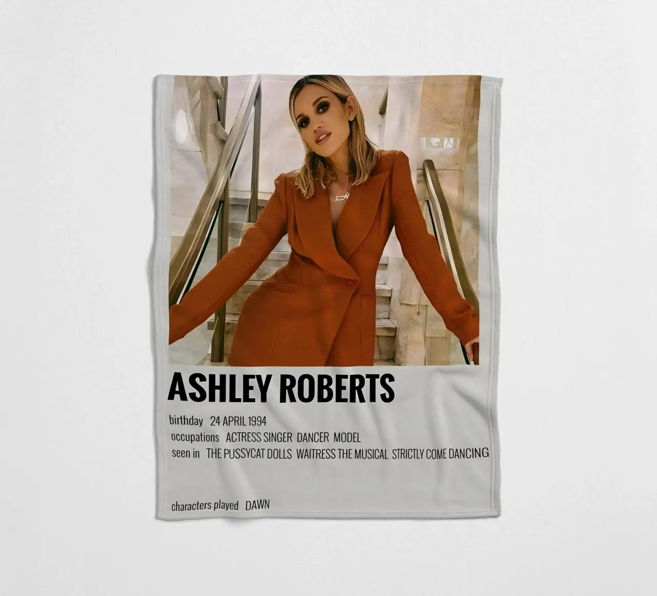 ASHLEY ROBERTS coperta in pile da MVFminimalist