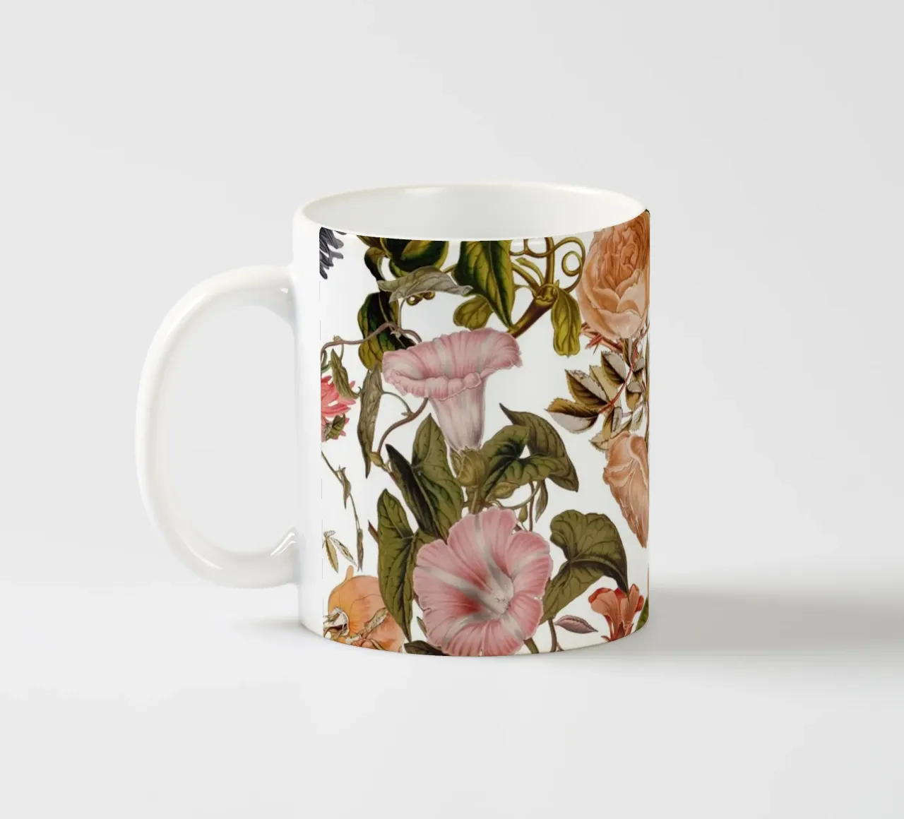 Romantic Garden Keramik Tasse von burcukorkmazyurek