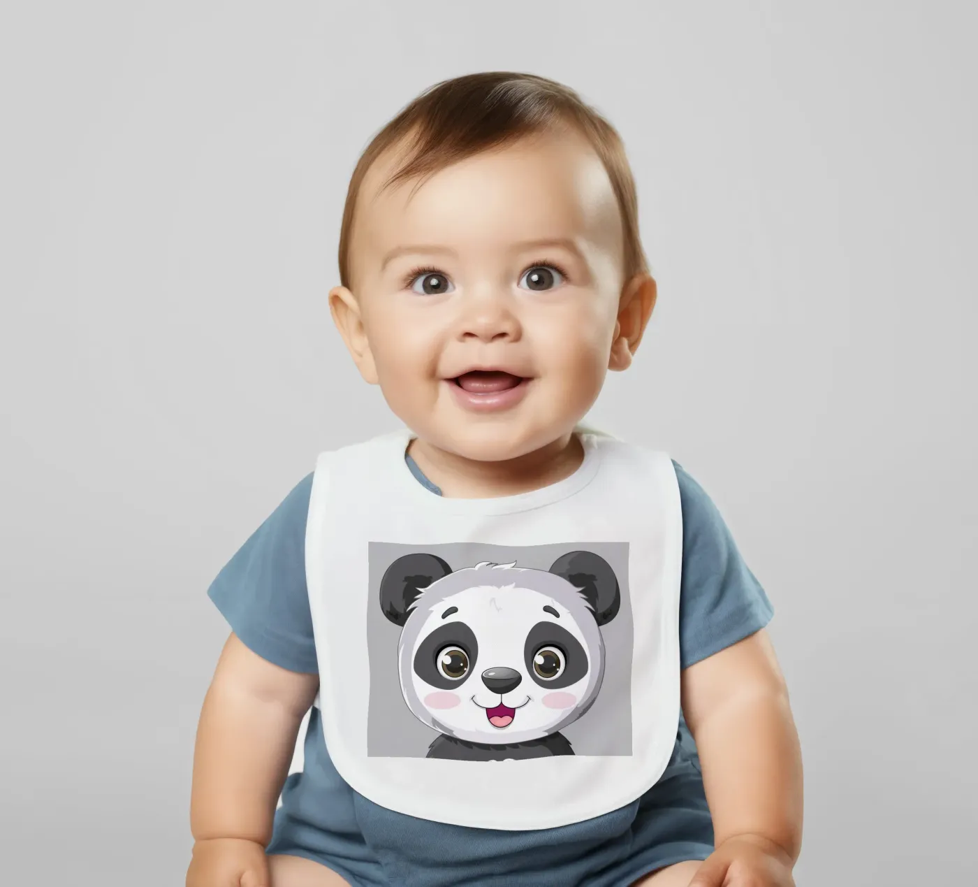 Coccole al panda bavaglino da DesignDoodle