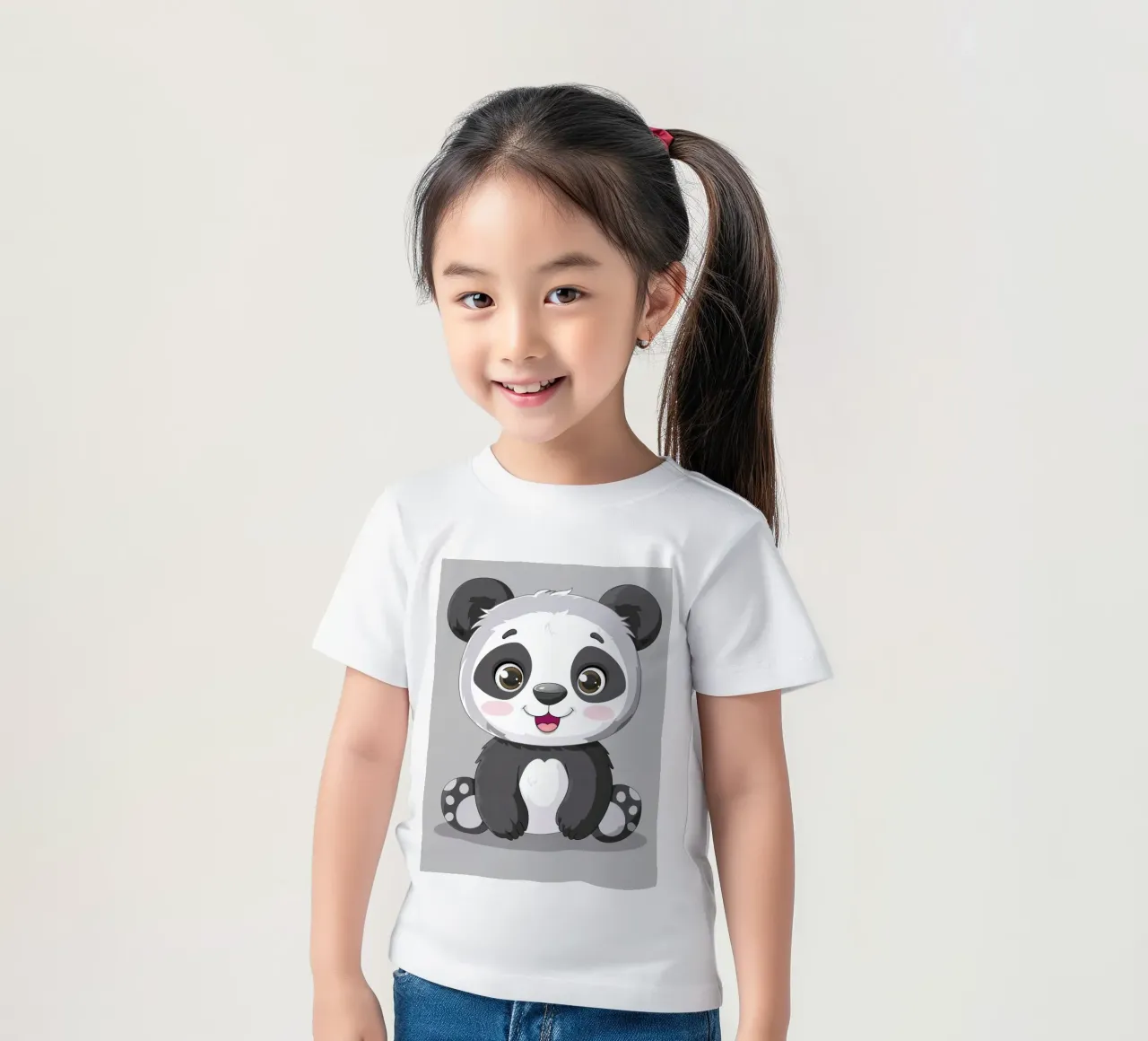 Coccole al panda t-shirt bambini da DesignDoodle