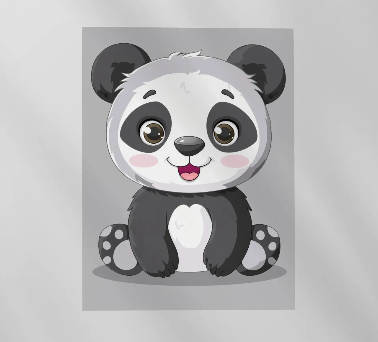 Coccole al panda pellicola backlit da DesignDoodle