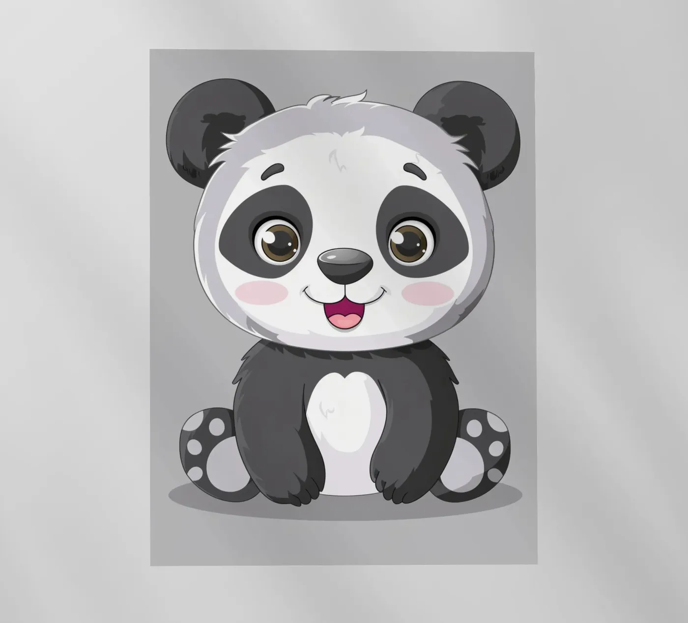 Coccole al panda pellicola backlit da DesignDoodle