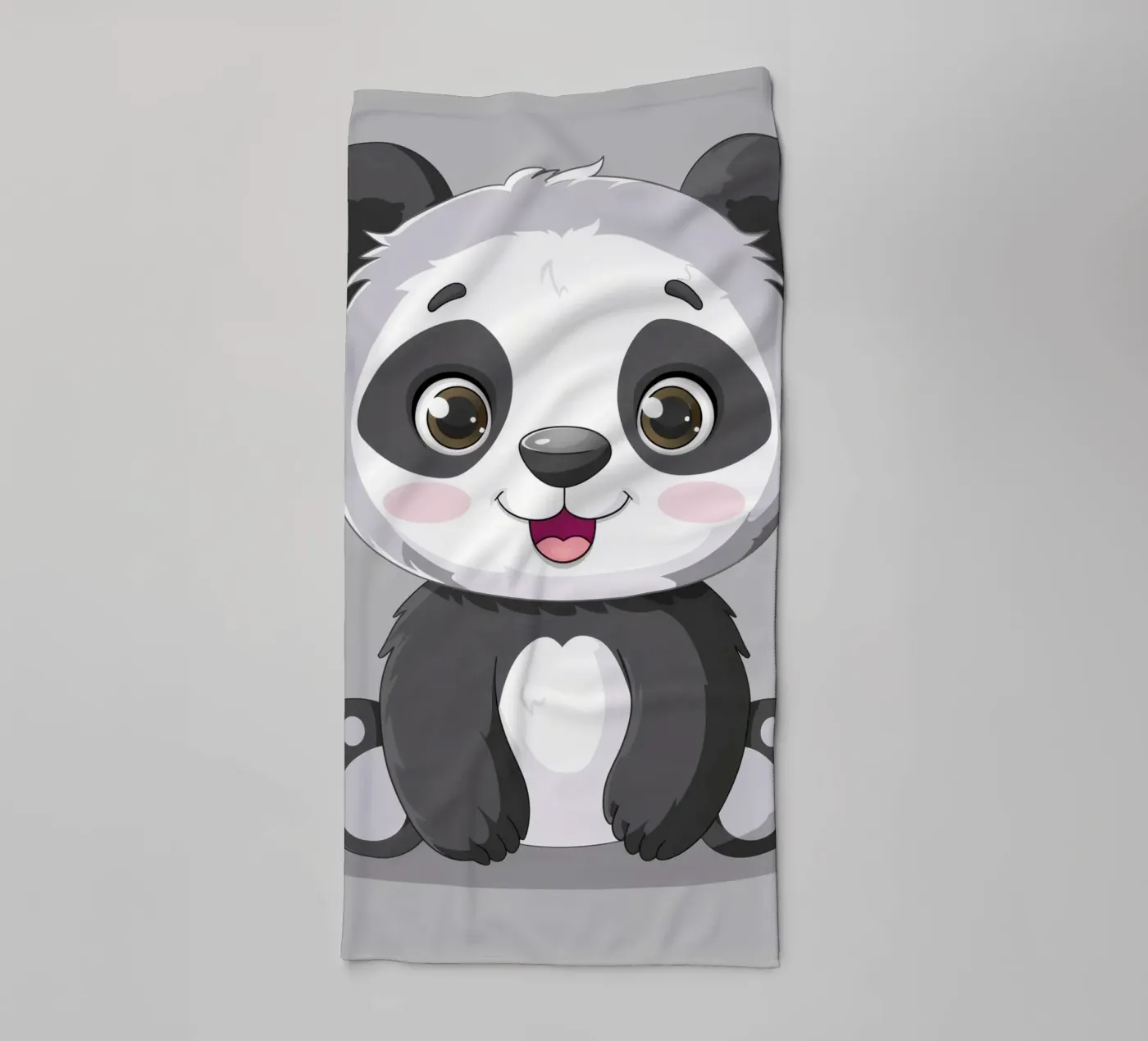 Panda Cuddle badhanddoek van DesignDoodle