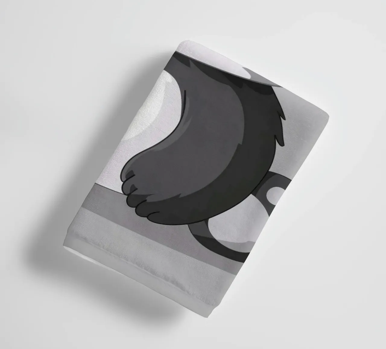 Panda Cuddle towel by DesignDoodle