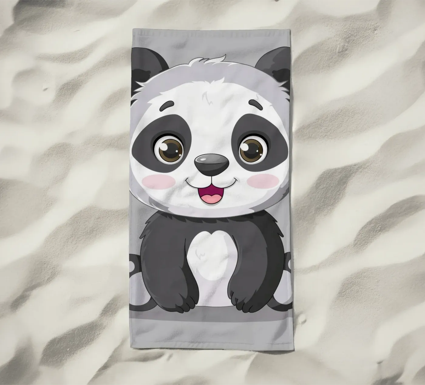 Coccole al panda telo mare da DesignDoodle