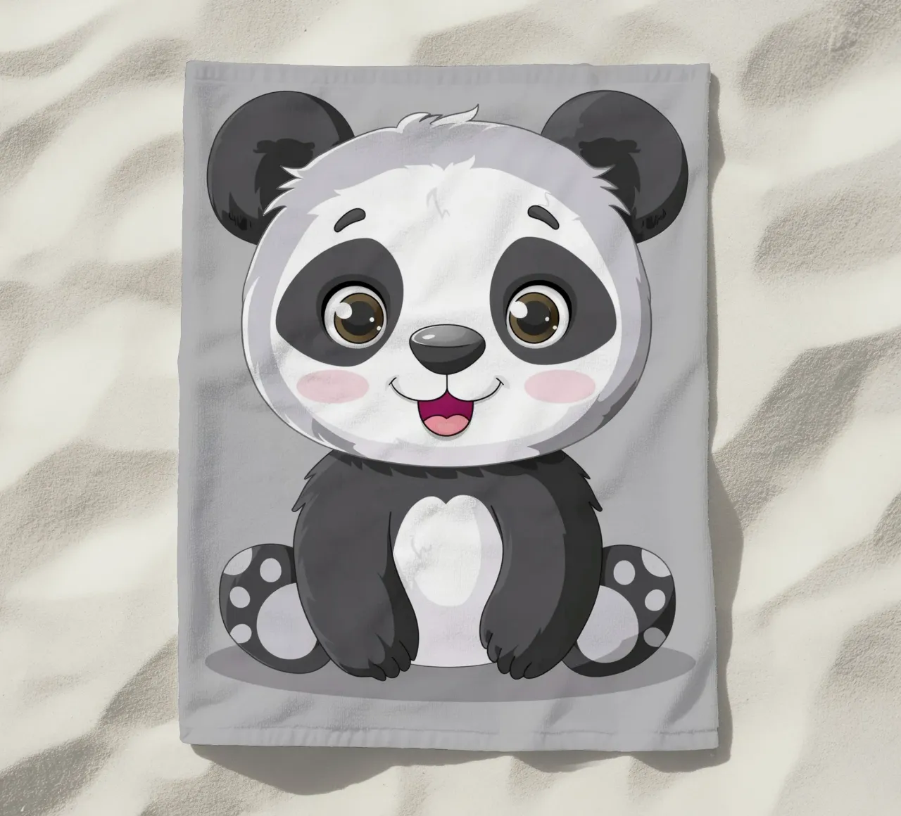 Panda Cuddle telo mare da DesignDoodle