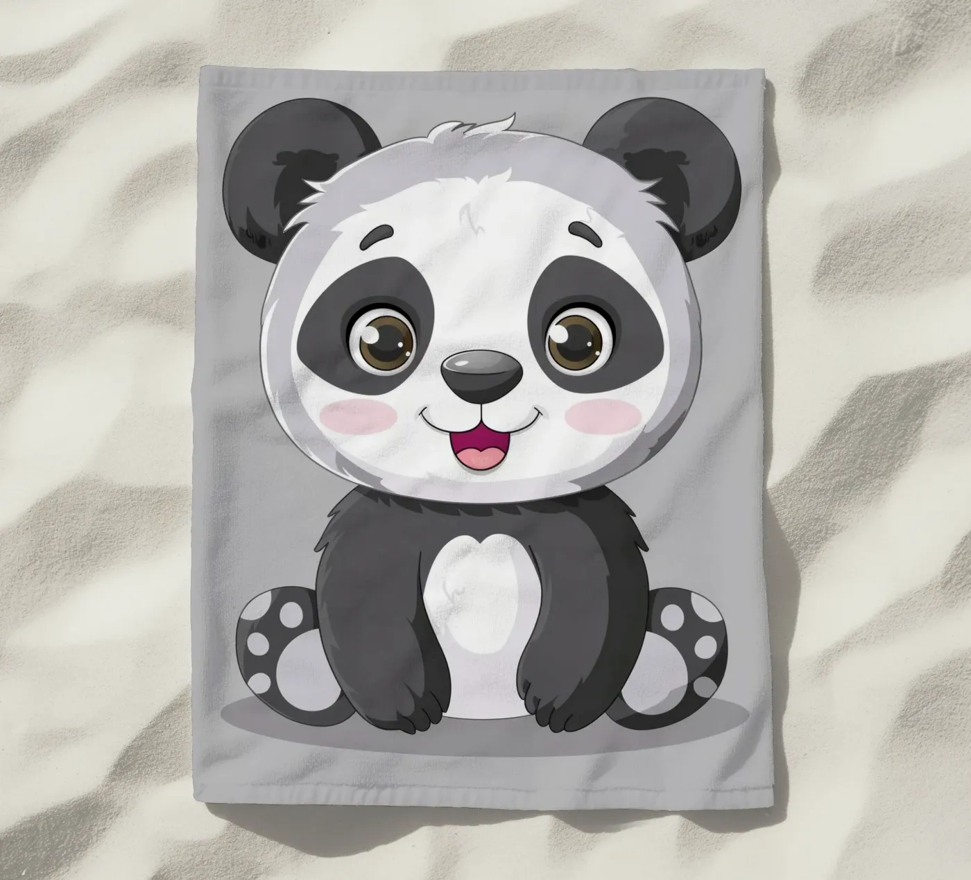 Coccole al panda telo mare da DesignDoodle