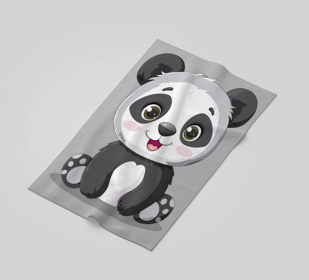 Panda Cuddle telo mare da DesignDoodle