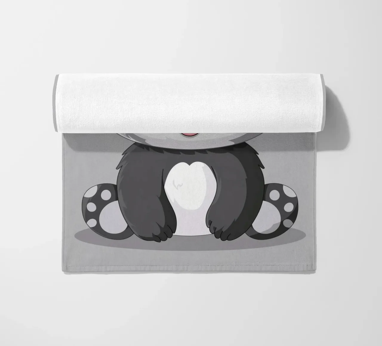 Panda Knuffel strandhanddoek van DesignDoodle