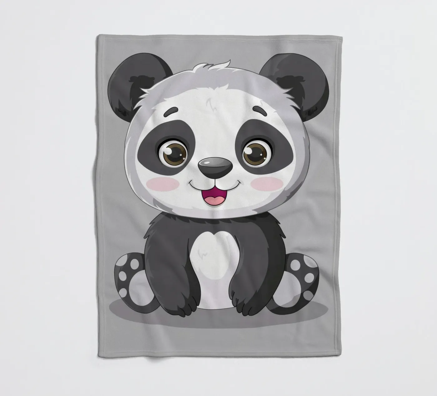 Panda Cuddle coperta in pile da DesignDoodle