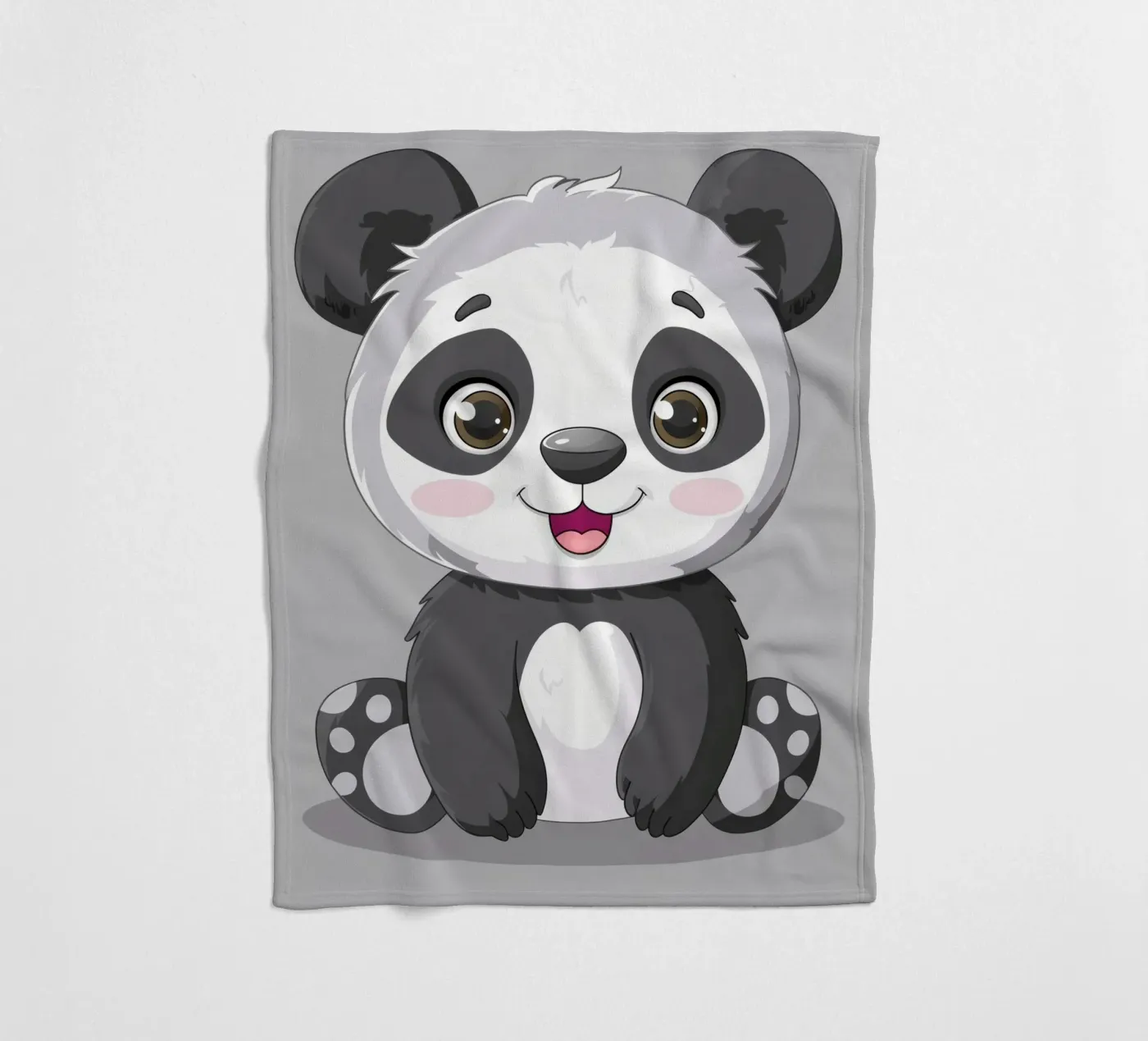 Panda Cuddle coperta in pile da DesignDoodle
