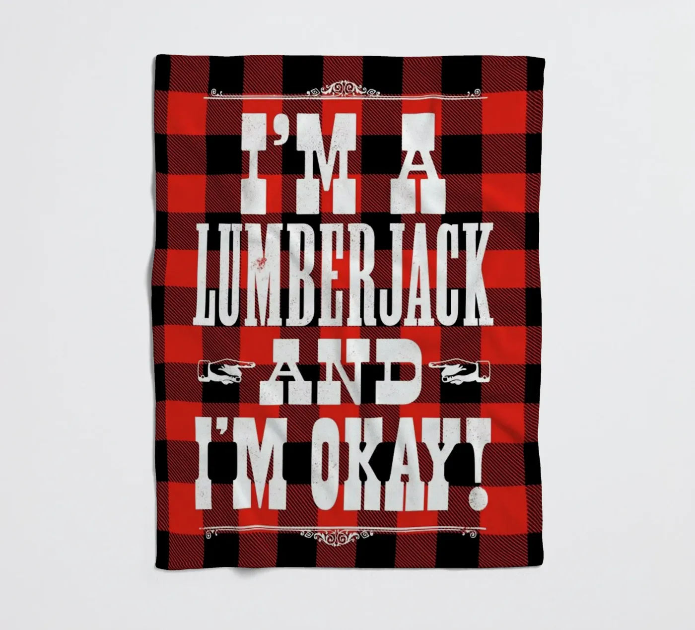 MONTY PYTHON fleece blanket by The Indoor Type