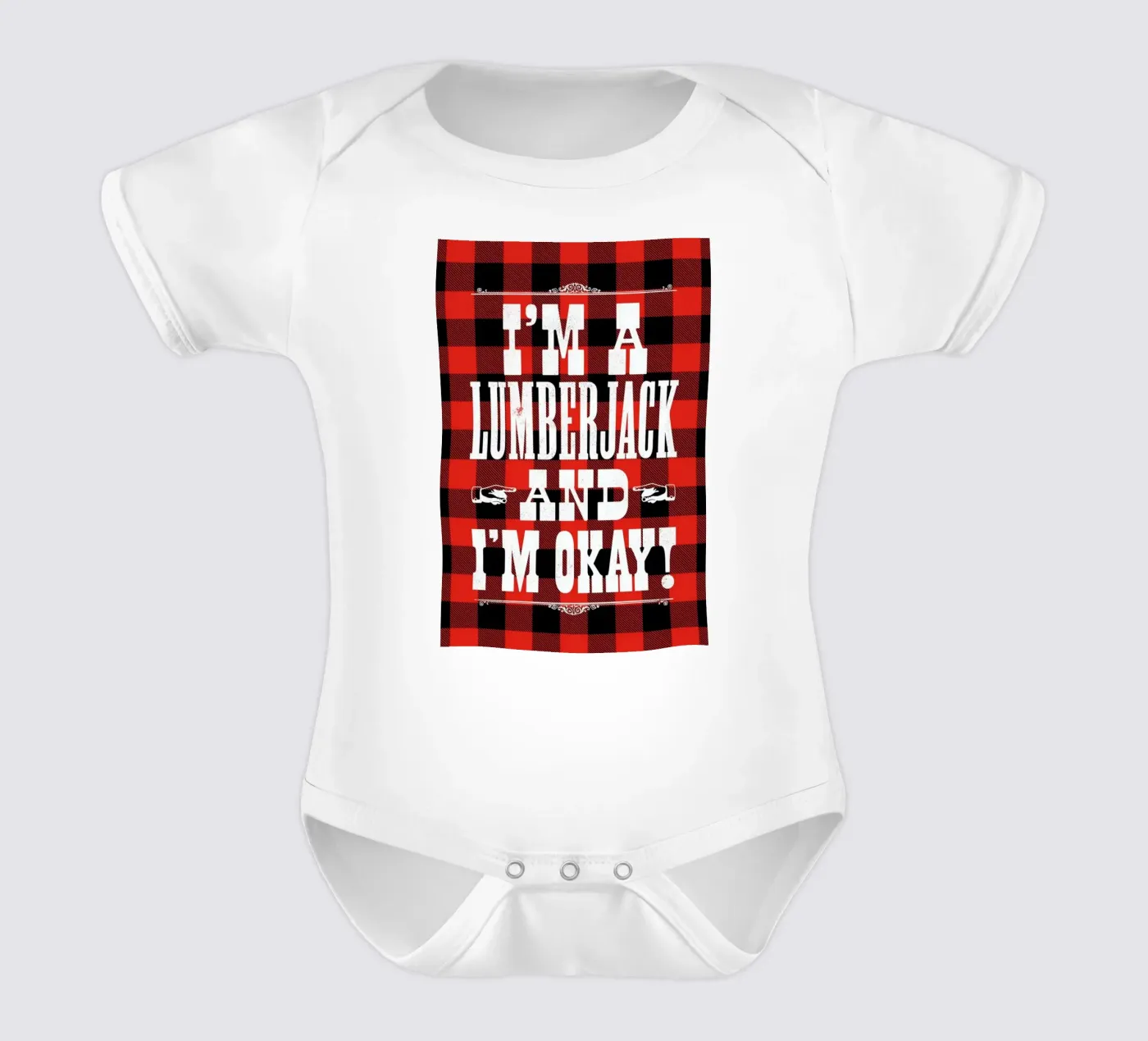 MONTY PYTHON Kurzarm Babybody von The Indoor Type