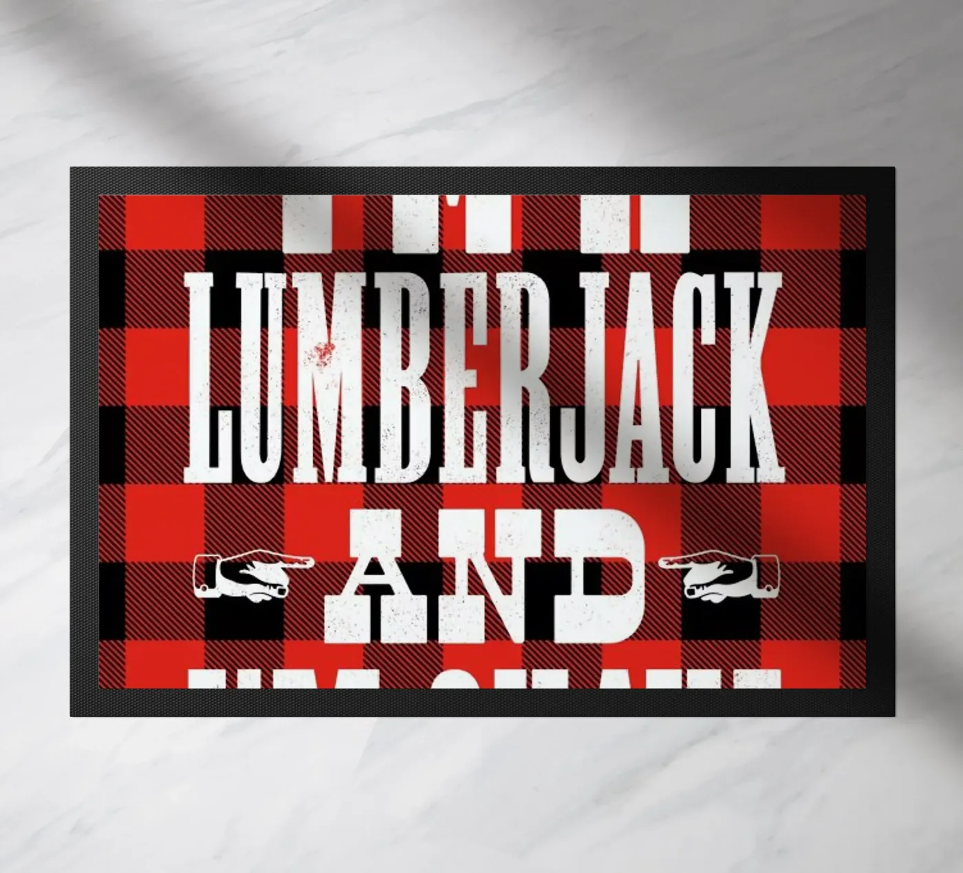 MONTY PYTHON doormat by The Indoor Type