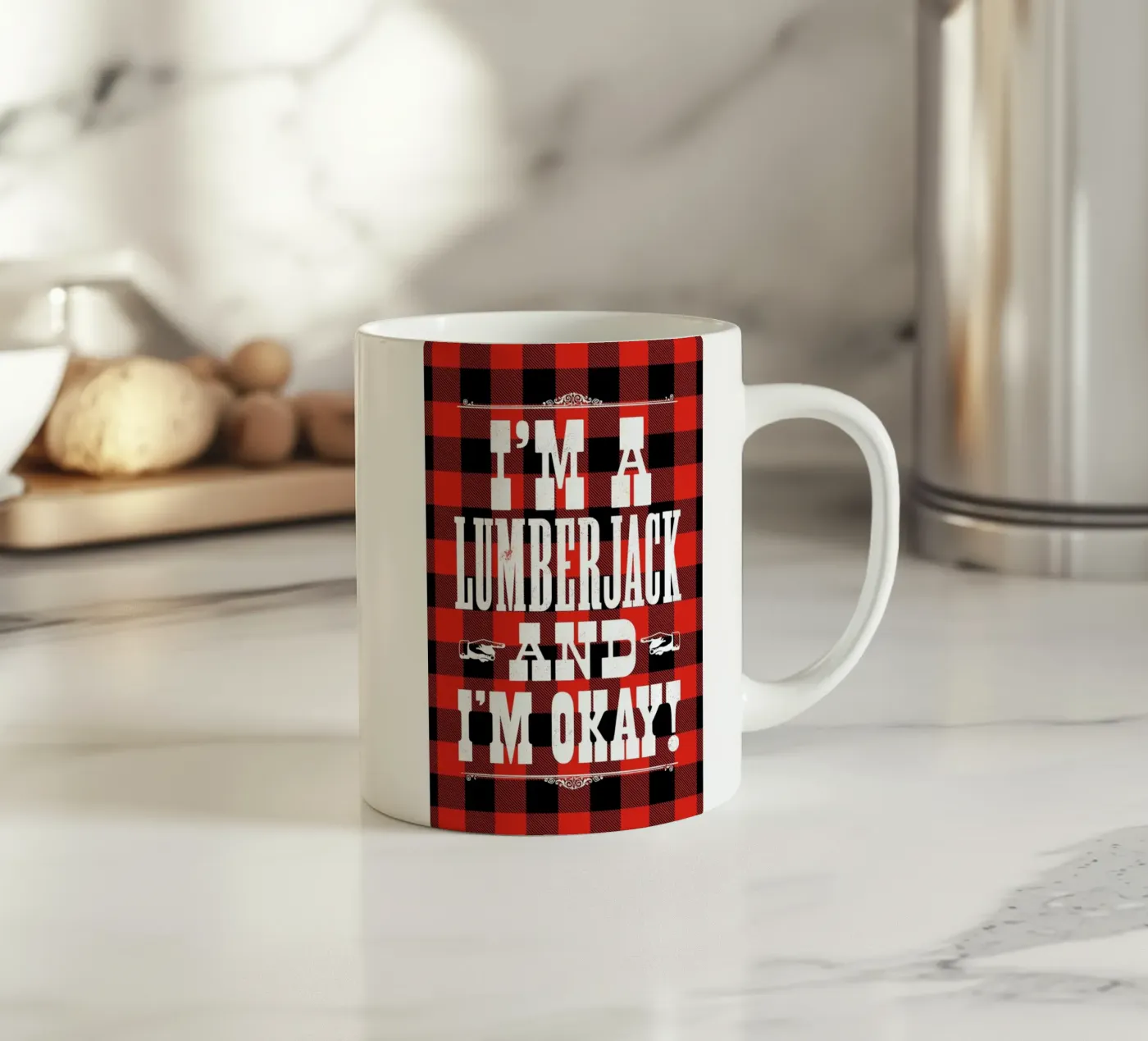 MONTY PYTHON ceramic mug by The Indoor Type