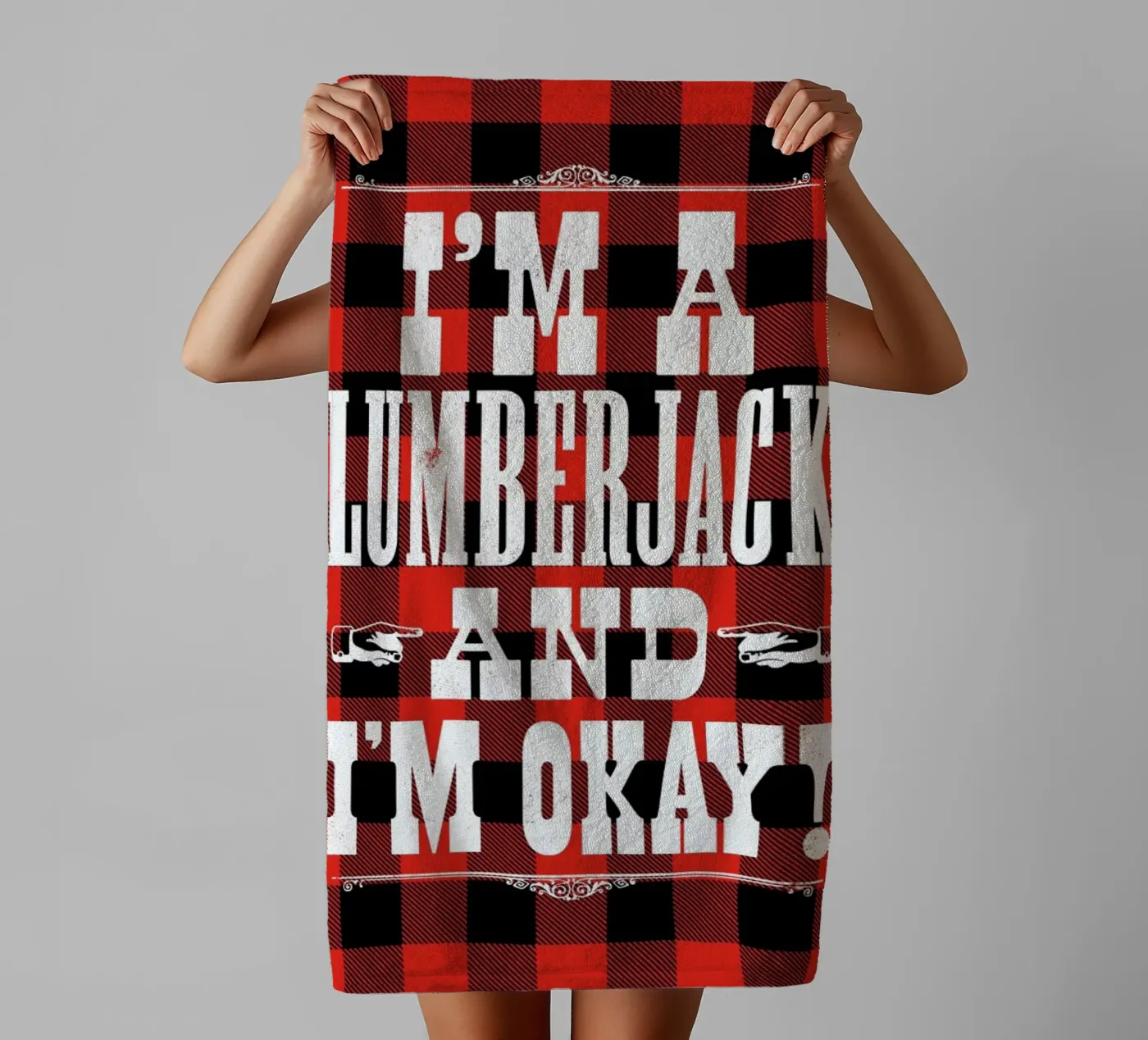 MONTY PYTHON towel by The Indoor Type