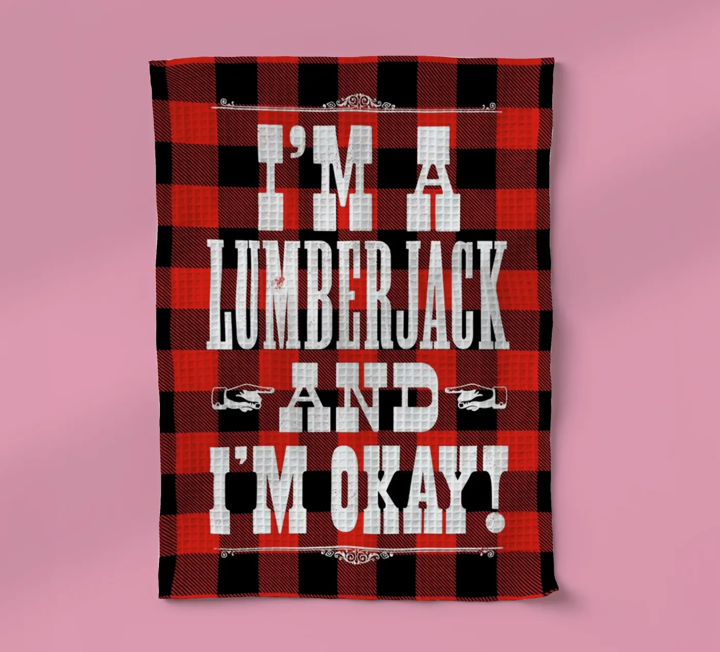 MONTY PYTHON tea towel by The Indoor Type