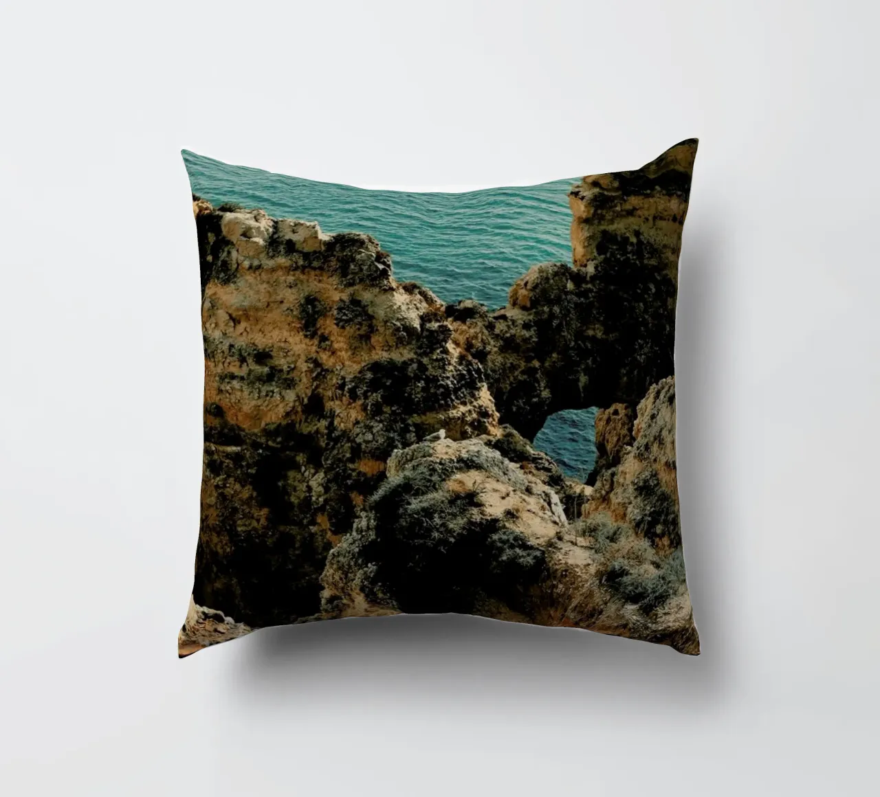 Blues And Yellows cuscino da Sebastian Hilgetag