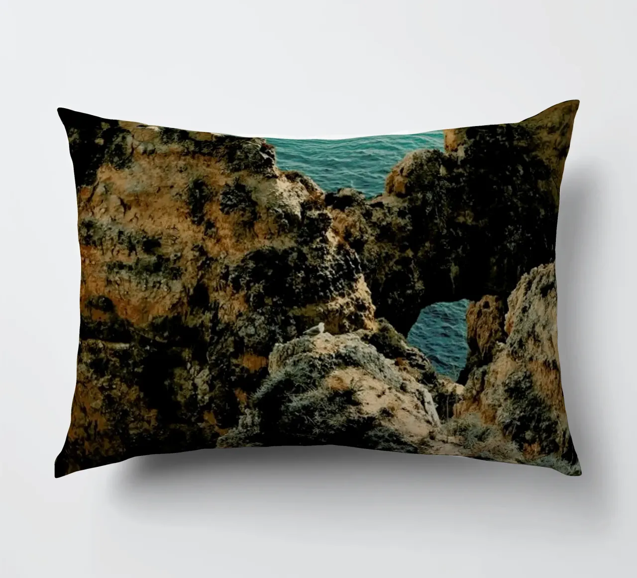 Blues And Yellows cuscino da Sebastian Hilgetag