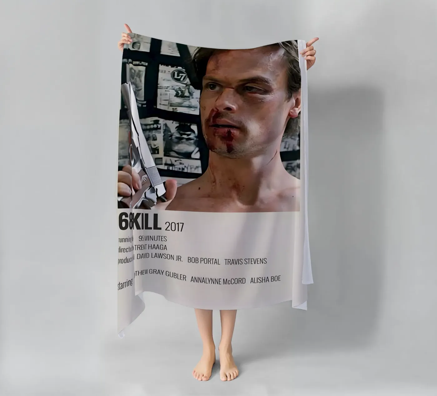 68 KILL 2017 strandhanddoek van MVFminimalist