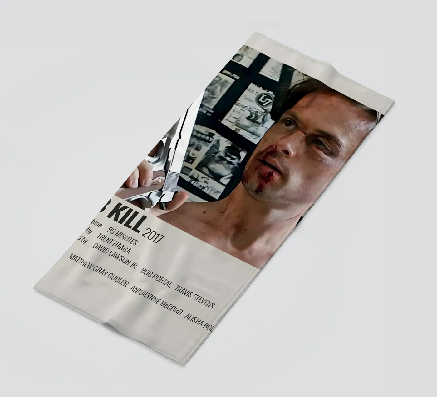 68 KILL 2017 strandhanddoek van MVFminimalist