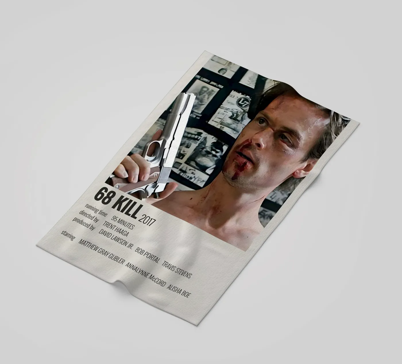 68 KILL 2017 strandhanddoek van MVFminimalist