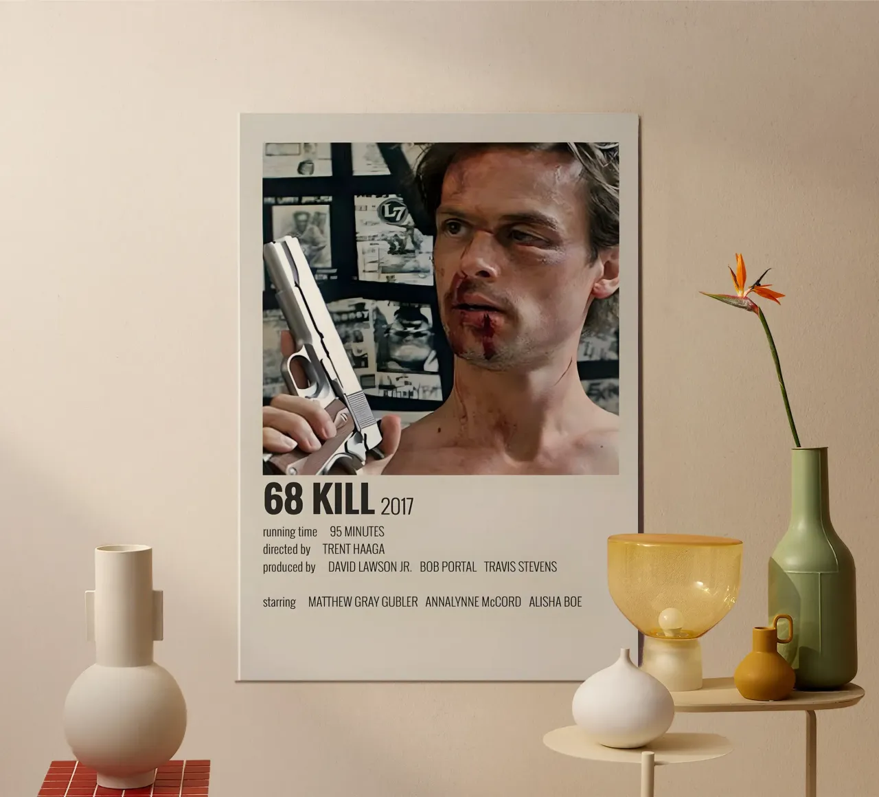 68 KILL 2017 poster da MVFminimalist