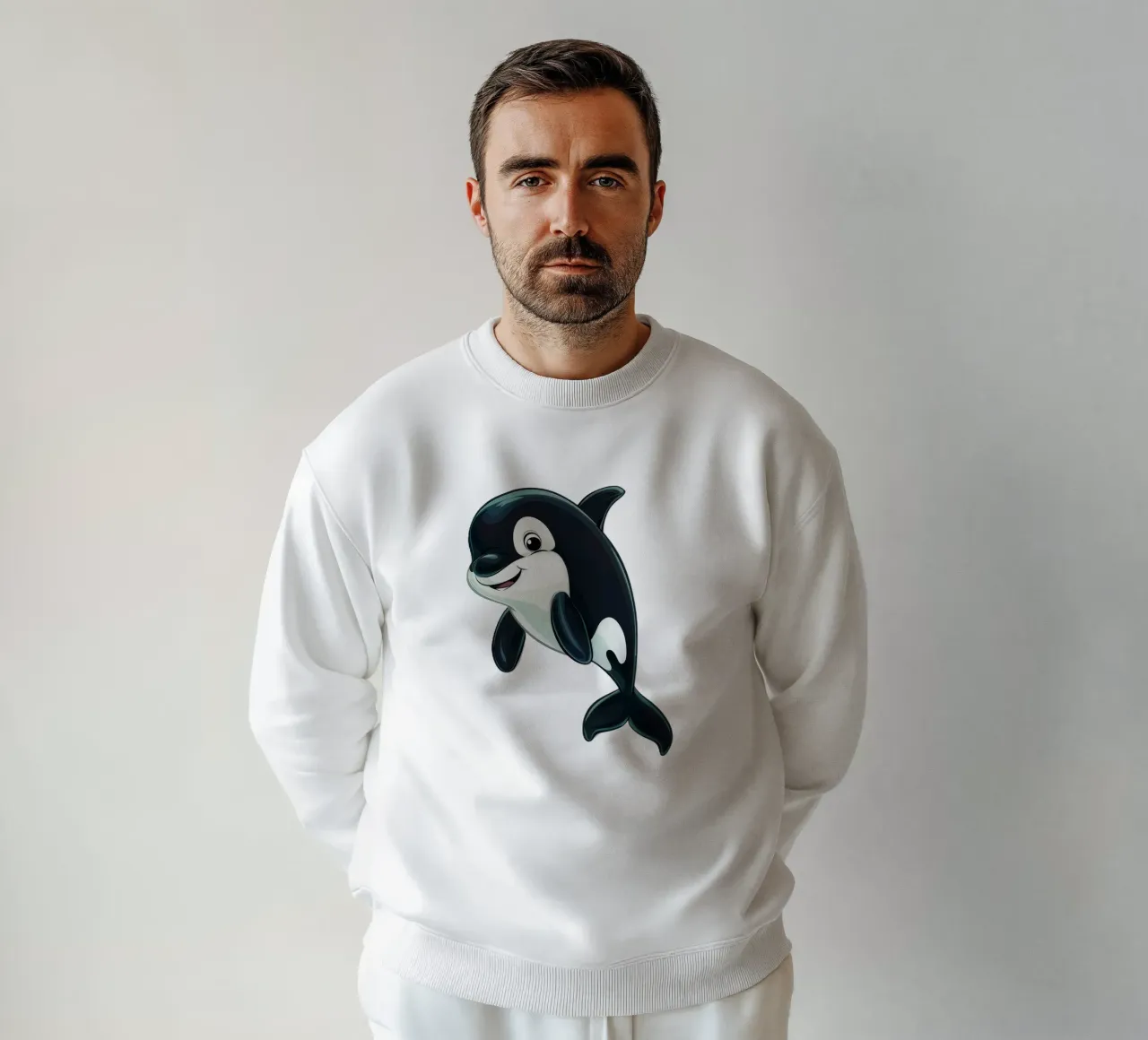 gioiosa Orca giocosa felpa da DesignDoodle