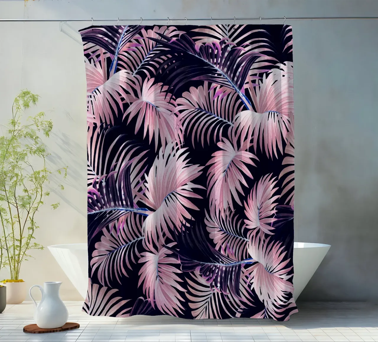 Tropical Magic Forest V tenda da doccia da burcukorkmazyurek
