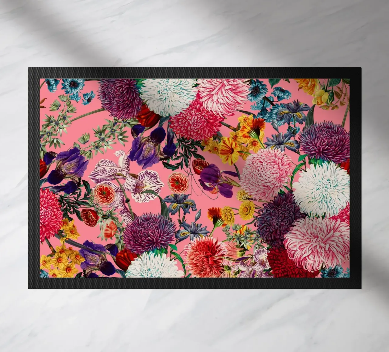 Floral Pink Pattern zerbino da burcukorkmazyurek