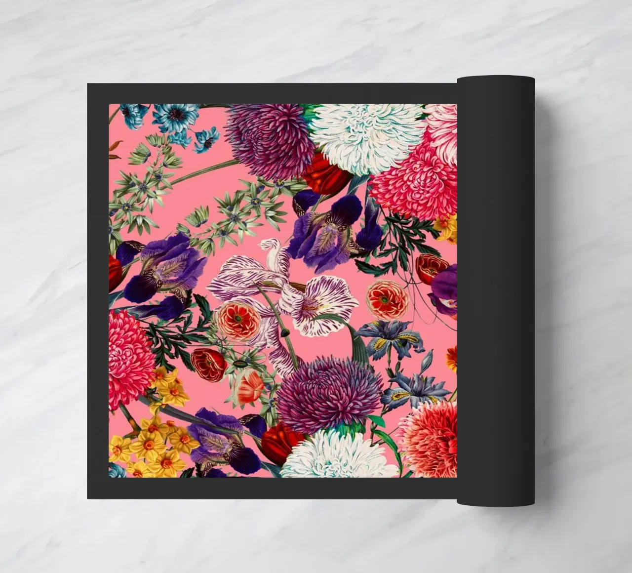 Floral Pink Pattern zerbino da burcukorkmazyurek