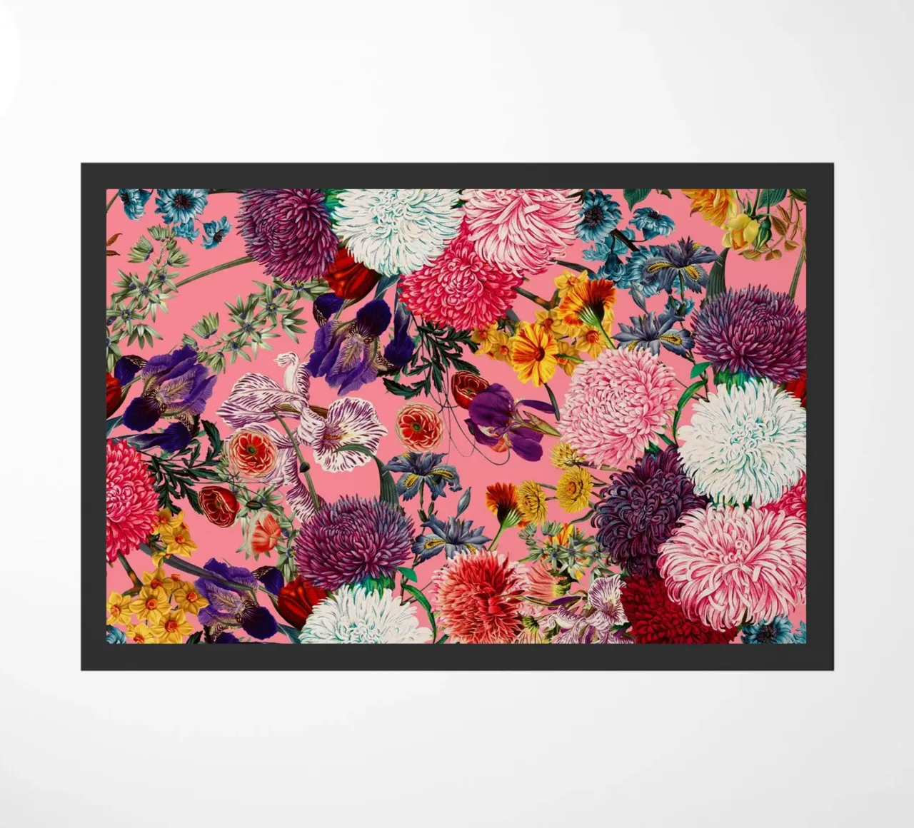 Floral Pink Pattern zerbino da burcukorkmazyurek