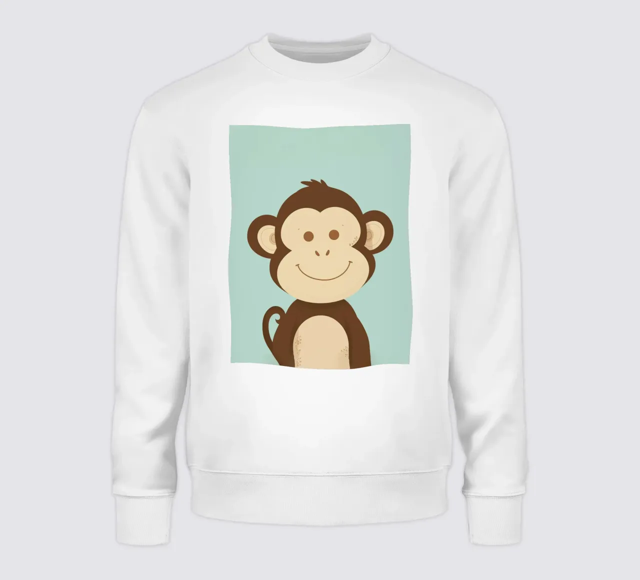 Scimmia felice felpa da DesignDoodle