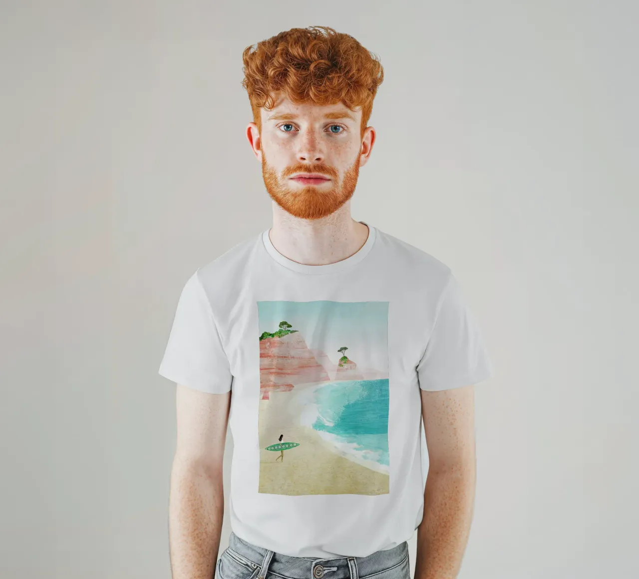 Surf Girl t-shirt de Henry Rivers