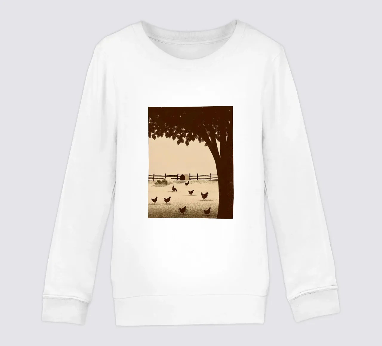 Fattoria dei polli felpa bambino da SOUL SHOP
