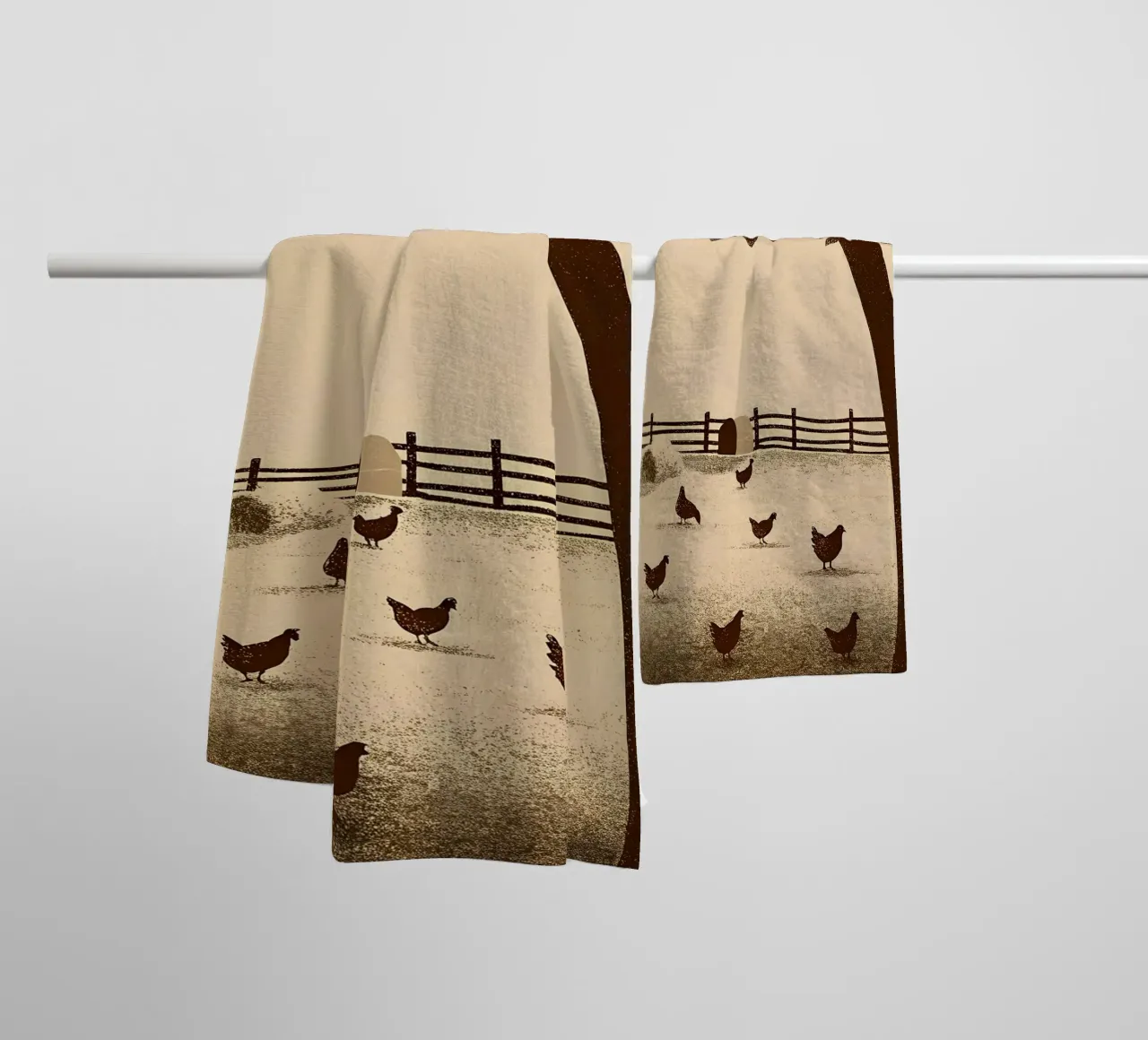 Fattoria dei polli asciugamano da bagno da SOUL SHOP
