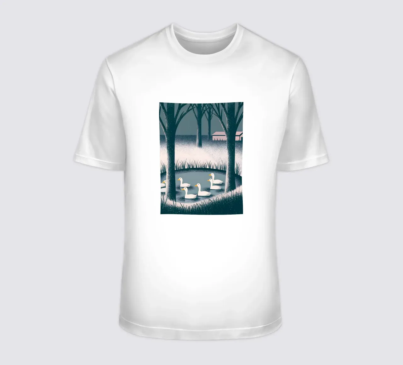 Nuotare con le anatre t-shirt da SOUL SHOP