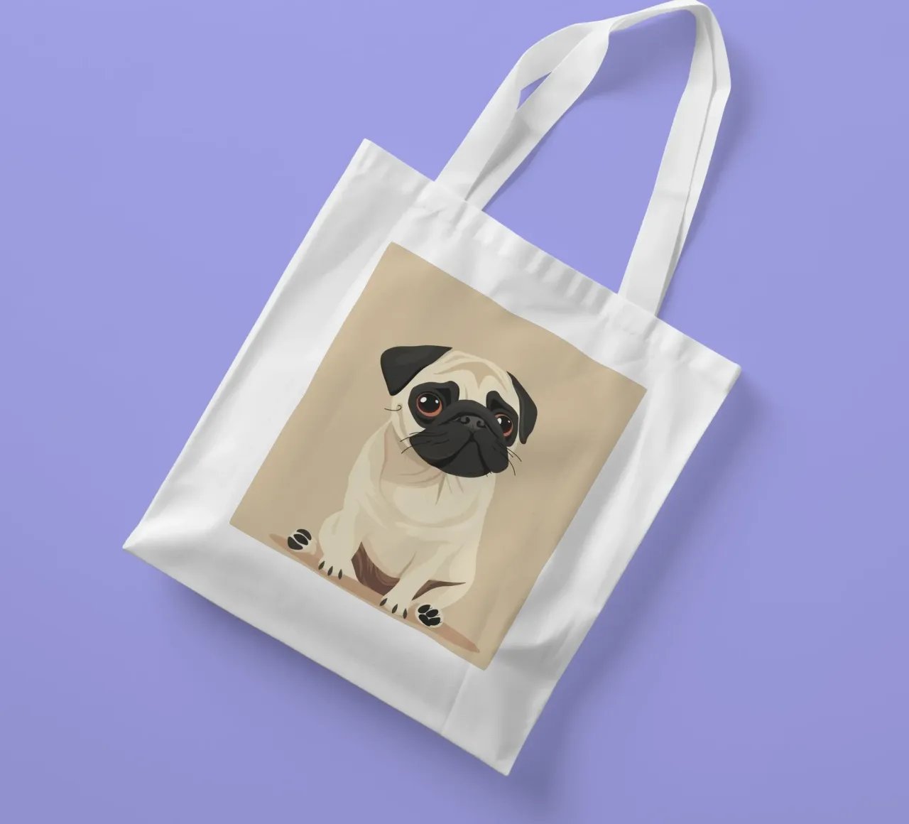 Amore per i carlini borsa in juta da DesignDoodle
