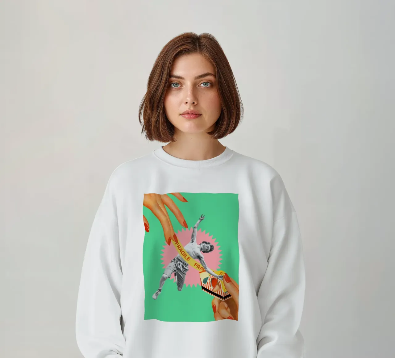Fragile Masculinity Sweatshirt von MsGonzalez
