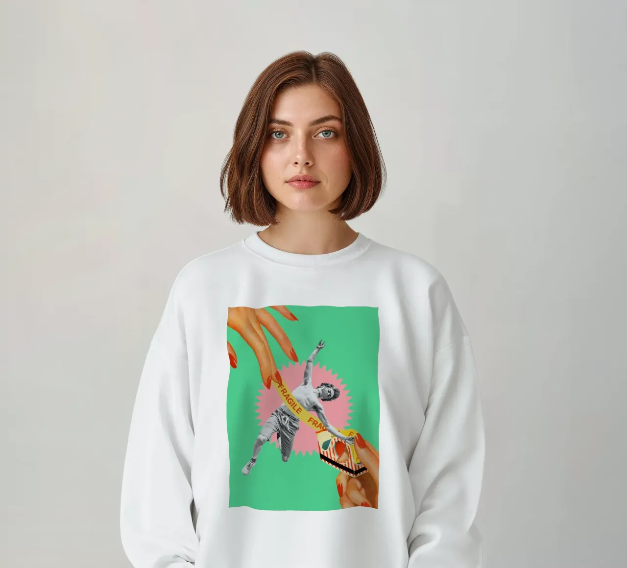 Fragile Masculinity Sweatshirt von MsGonzalez