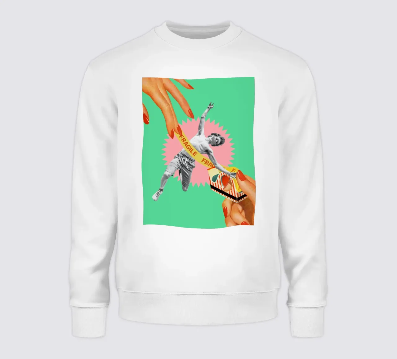 Fragile Masculinity Sweatshirt von MsGonzalez
