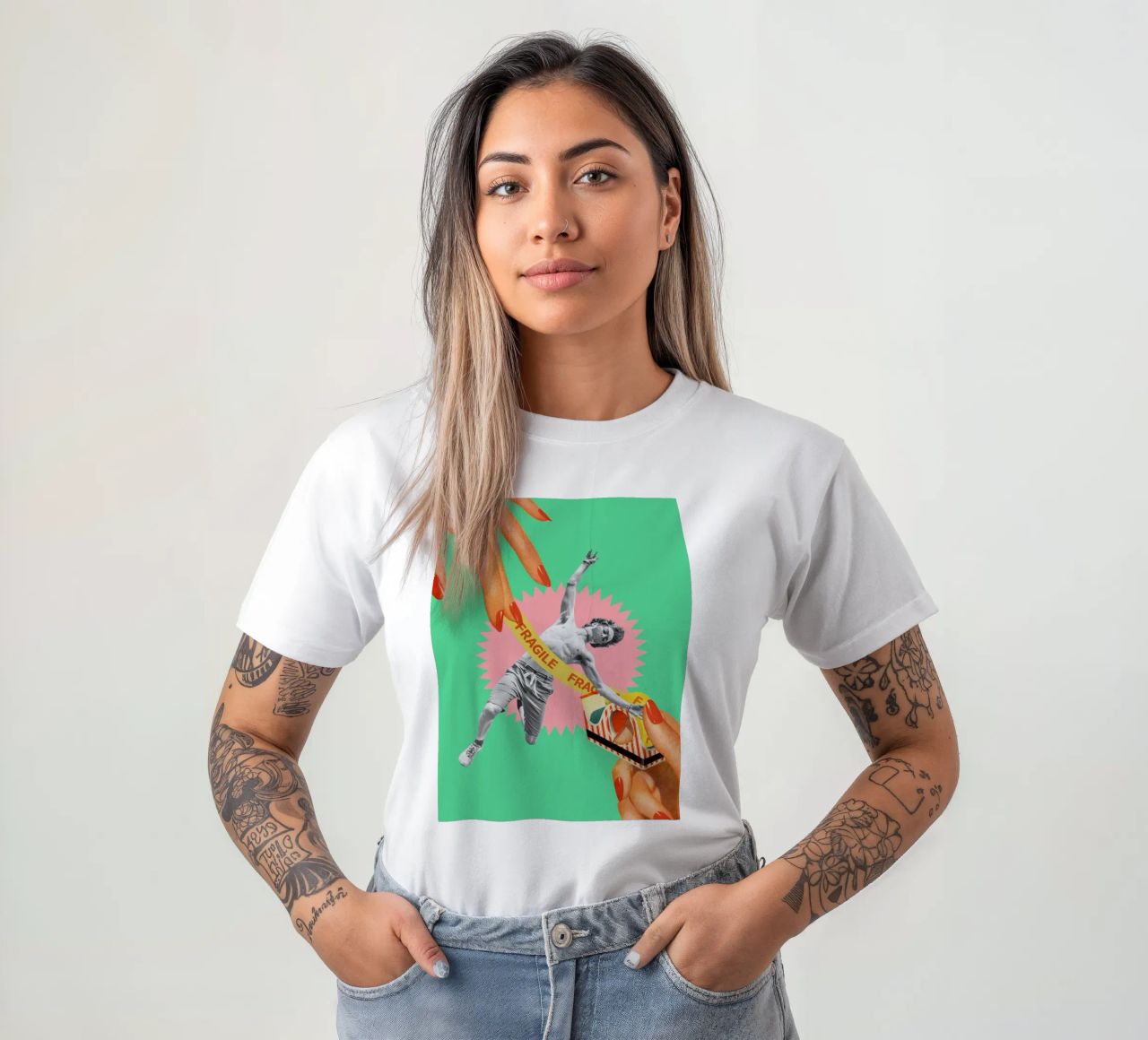 Fragile Masculinity t-shirt da MsGonzalez