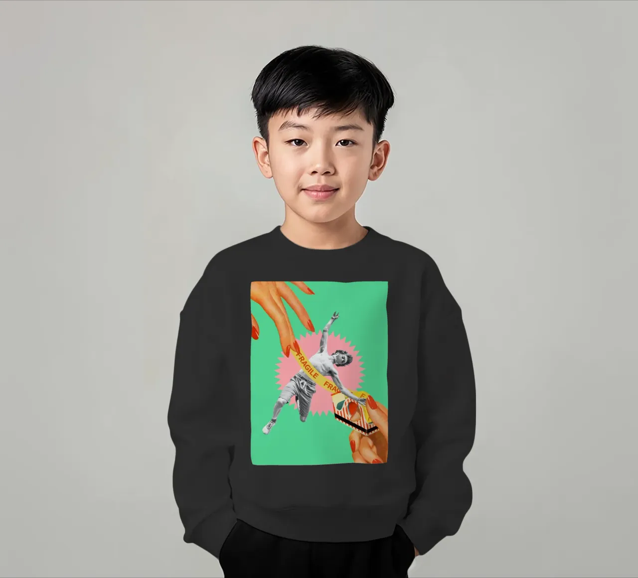 Fragile felpa bambino da MsGonzalez