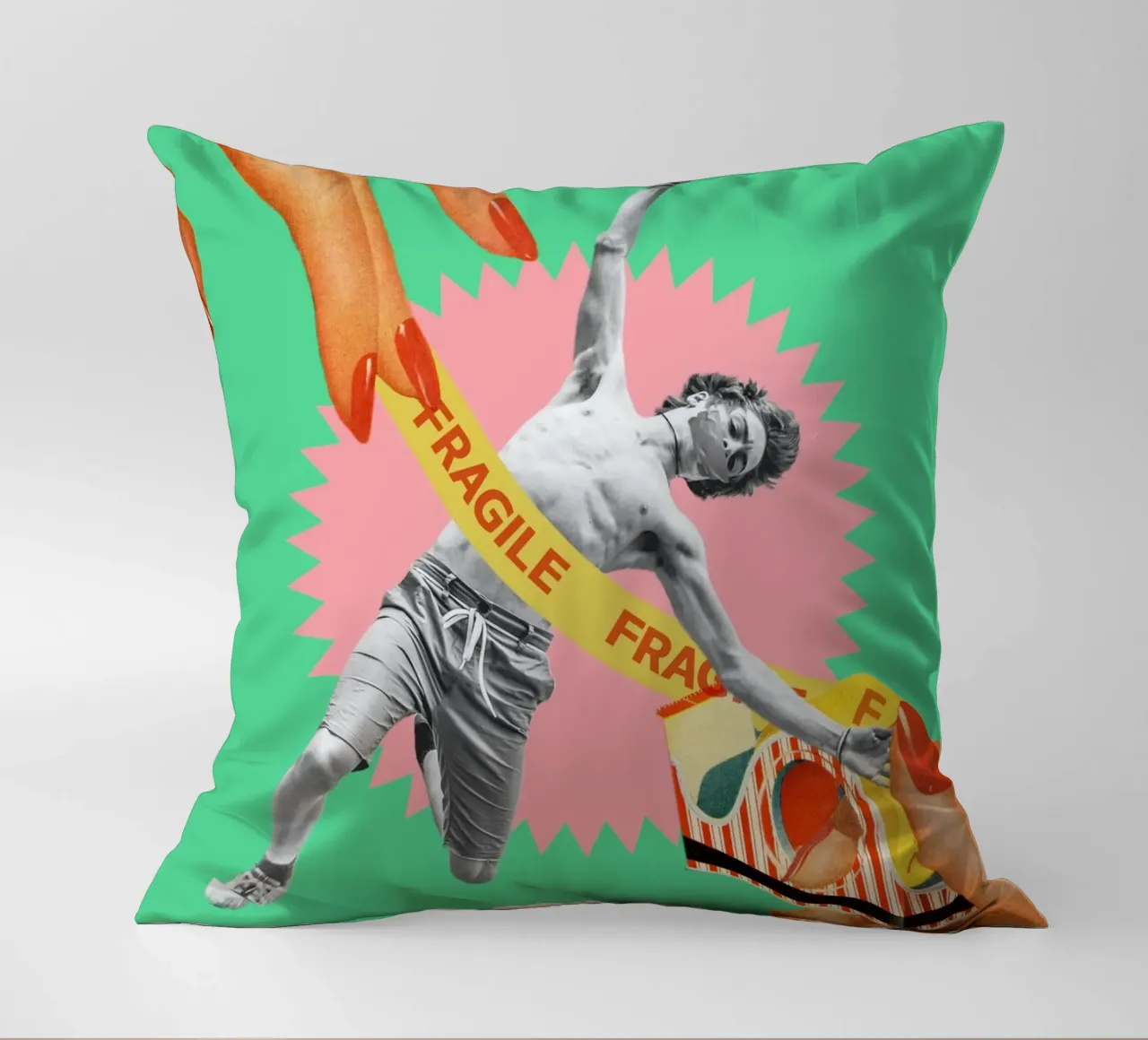 Fragile Masculinity cuscino da MsGonzalez